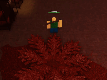 A player using Hero Slam.