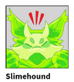 Slime Hound's Bestiary icon when hovered.