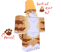 Concept Art of Tiger Catte, by acefaux and clovhuh.