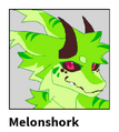 Melon Shork's Bestiary icon. (Current)