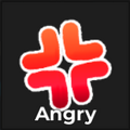 The Angry emoji, used to symbolise the veins popping out on a very angry person.