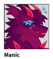 Manic's Bestiary icon when hovered.