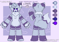Reference sheet, by BlendAndMixx.