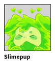 Slime Pup's current Bestiary icon when hovered.