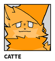 Catte's Bestiary icon during the first release of v3.1, with its design heavily resembling its pre-V3.1 design.
