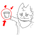 The Catte appearing in an icon for the Experimental Build.