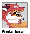 Frankenhazzy's bestiary icon when hovered.