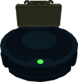 Claymore Roomba, exposed.