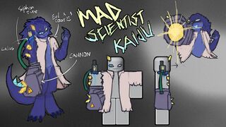 Concept Art of Mad Scientist, by Muoletta.