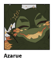 Azarue's Bestiary icon when hovered.