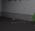 A long pipe has a chance to spawn near Sam within the Storage Bay near the Cafeteria.