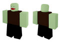 Full view of Zombie's character model.